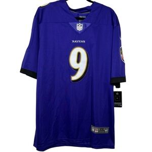 Nike Justin Tucker Baltimore Ravens #9 purple NFL jersey NWT XXL